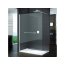 Ronal Pur Ścianka prysznicowa wolnostojąca, montaż z profilem przyściennym - 90 x 200cm Chrom Szkło Durlux 200 (PDT4P0901022) - zdjęcie 1