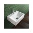Catalano Premium Umywalka wisząca lub meblowa 55x37 cm z powłoką CataGlaze biała 155VP00 / 55VP - zdjęcie 3