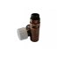 Schlosser zawór termostatyczny do grzałki prawy, antyczna miedź, ze złączką na Stal 6049 00027 - zdjęcie 1