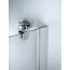 Huppe Design Elegance Ścianka boczna do drzwi skrzydłowych - 80/200 chrom eloxal Szkło przezroczyste Anti-Plaque 8E1012.092.322 - zdjęcie 1