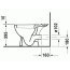 Duravit Duraplus Miska toaletowa lejowa 35,5x64,5 cm stojąca, odpływ poziomy - Biały (Alpin) (0229090000) - zdjęcie 3