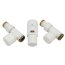 Schlosser Elegant Mini zestaw termostatyczny 1/2 x M22x1,5, prosty, biały 6034 00008 - zdjęcie 1