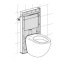 Geberit Monolith Moduł sanitarny do WC stojącego, szkło białe/aluminium 131.004.SI.1 - zdjęcie 9