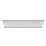 Scarabeo Gaia-Tech-Miky Umywalka wpuszczana w blat 87,5x39,5x15,5 cm, biała 8033 - zdjęcie 4