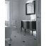 Globo Paestum Szafka stojąca pod umywalkę 104x60 cm, srebrna PATS22 - zdjęcie 3