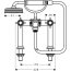 Hansgrohe Axor Montreux Bateria wannowa do montażu na brzegu wanny chrom (16542000) - zdjęcie 4