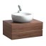 Laufen Alessi One Umywalka nablatowa 52x52 cm z otworem na baterię z powłoką LCC biała H8189714001041 - zdjęcie 2