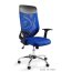 Unique Mobi Plus Fotel biurowy niebieski W-952-7 - zdjęcie 1