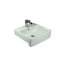 Villeroy & Boch Pure Basic Umywalka wisząca 50x50 cm biała Weiss Alpin Ceramicplus 711250R1 - zdjęcie 1