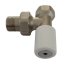 Schlosser DN15 zawór grzejnikowy z pokrętłem gładkim 1/2x1/2 kątowy 6014 00002 - zdjęcie 1