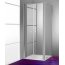 Huppe 501 Design Pure Drzwi prysznicowe wahadłowe di ścianki bocznej - 80/190 biały Szkło Intima 510640.055.373 - zdjęcie 1