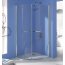 Sanplast Prestige KP2/PRIII Kabina prysznicowa narożna - 80/80/195 pergamon szkło przezroczyste 600-073-0520-12-401 - zdjęcie 2