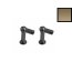 Kerasan Retro Przyłącza sztorcowe brązowe 739693 - zdjęcie 1