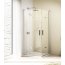 Huppe Design Elegance Drzwi skrzydłowe składane - Mocowanie lewe 70/190 biały Szkło przezroczyste 8E0801.055.321 - zdjęcie 3