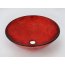 Ceramica Picasa Umywalka Szklana HOT RED 42,5x15,00 nablatowa czerwona (18562) - zdjęcie 1