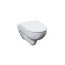 Keramag Renova Nr 1 Muszla klozetowa miska WC podwieszana 54x35,5 cm lejowa Rimfree, biała 203050 - zdjęcie 1