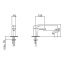 Dornbracht for Villeroy & Boch Cult Bateria umywalkowa bez korka automatycznego chrom 33525960-00 - zdjęcie 2
