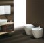 Simas LFT Spazio Zestaw Muszla klozetowa miska WC stojąca z deską sedesową wolnoopadającą, biała LFT20+LFT004 - zdjęcie 1