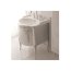 Globo Paestum Szafka stojąca pod umywalkę 66x58 cm, srebrna PATS06 - zdjęcie 2