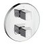 Hansgrohe zawór odcinająco-przełączający iControl E podtynkowy DN20 element zewnętrzny chrom (31958000) - zdjęcie 2