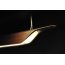Foscarini Troag Piccola Lampa wisząca 125x8,5 cm, czarna 2050072 20 - zdjęcie 2