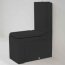 Art Ceram La Fontana Miska WC kompaktowa 36x65 cm, czarna LFV00303;00 - zdjęcie 1