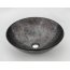 Ceramica Picasa Umywalka Szklana BLACK 42,5x15,00 nablatowa czarna (18560) - zdjęcie 1