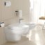 Villeroy & Boch My Nature Toaleta WC podwieszana 37x60 cm lejowa z powłoką CeramicPlus, biała Weiss Alpin 561010R1 - zdjęcie 5