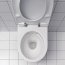 Keramag Renova Nr 1 Muszla klozetowa miska WC podwieszana 54x35,5 cm lejowa Rimfree, biała 203050 - zdjęcie 3