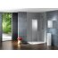 Huppe Studio Paris Elegance Kabina prysznicowa typu Walk-in Model 4 - Mocowanie prawe na wymiar chrom mat Szkło Karo PR0769E311 - zdjęcie 1