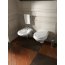 Kerasan Retro Toaleta WC podwieszana 52x38 cm, biała 101501 - zdjęcie 4