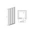 Sanplast Classic DTr-c Drzwi prysznicowe - 80/185 biały Sitodruk W4 600-013-1621-01-410 - zdjęcie 2