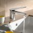 Dornbracht Gentle Bateria umywalkowa z mieszaczem z korkiem automatycznym chrom 33500720 - zdjęcie 4