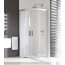 Huppe Design Pure Kabina prysznicowa, drzwi suwane - 90/90/190/50 chrom eloxal Szkło przezroczyste Anti-Plaque 8P3002.092.322 - zdjęcie 1
