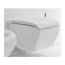 Hidra Hi Line Miska WC wisząca z deską wolnoopadającą, biała HIW10+HIZ - zdjęcie 1