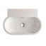 Globo Bowl Umywalka wisząca 70x46cm, biała SC070.BI - zdjęcie 2