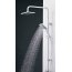 Kludi Esprit Dual Shower Zestaw prysznicowy natynkowy z deszczownicą chrom 5619105-40 - zdjęcie 3
