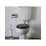Globo Paestum Toaleta WC stojąca 56x37x40 cm montaż ścienny, biała PA002.BI - zdjęcie 2