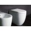 Catalano Sfera Zestaw Miska WC stojąca 52x35 cm i deska wolnoopadająca Slim, biała 1VPC5200+5SCSTP00 - zdjęcie 2