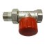 Schlosser zawór termostatyczny DN15 1/2x1/2 z nastawą skokową prosty 6012 00014 - zdjęcie 1