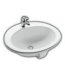 Hatria Daytime Umywalka wpuszczana w blat 60x52x21 cm, biała Y671 - zdjęcie 4