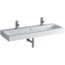 Keramag iCon Umywalka klasyczna z dwoma otworami pod armature 120x48,5cm, biała 124020 - zdjęcie 1