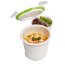 Black+Blum Pojemnik Lunch Pot 12x12x12 cm, biały/zielony BAP-BP001 - zdjęcie 2
