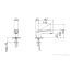 Dornbracht Gentle Bateria umywalkowa z mieszaczem z korkiem automatycznym chrom 33500720 - zdjęcie 5
