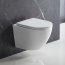 Omnires Ottawa Toaleta WC podwieszana 49x36,5 cm bez kołnierza + deska wolnoopadająca biała OTTAWAMWBP - zdjęcie 2