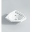 Flaminia Normale Umywalka narożna 36x36x21cm, biała 85 - zdjęcie 1