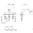 Dornbracht Supernova Bateria umywalkowa platynowa 2071373008 - zdjęcie 6