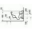 Duravit 2nd floor Miska WC wisząca 37x54 cm z deską wolnoopadającą, biała 2220090000+0068990000 - zdjęcie 6