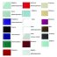 Glasspoint Accessories Półka szklana - 84x13 Wzór zimowe kwiaty półprzezroczysta PL3(84)-33 - zdjęcie 2