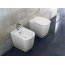 Hatria Fusion 48 Miska WC stojąca 35,5x48 cm, biała YXZK01 - zdjęcie 1